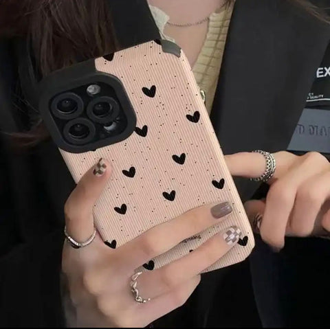 Case pretty hearts