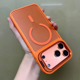 Case Trasluscido con soporte